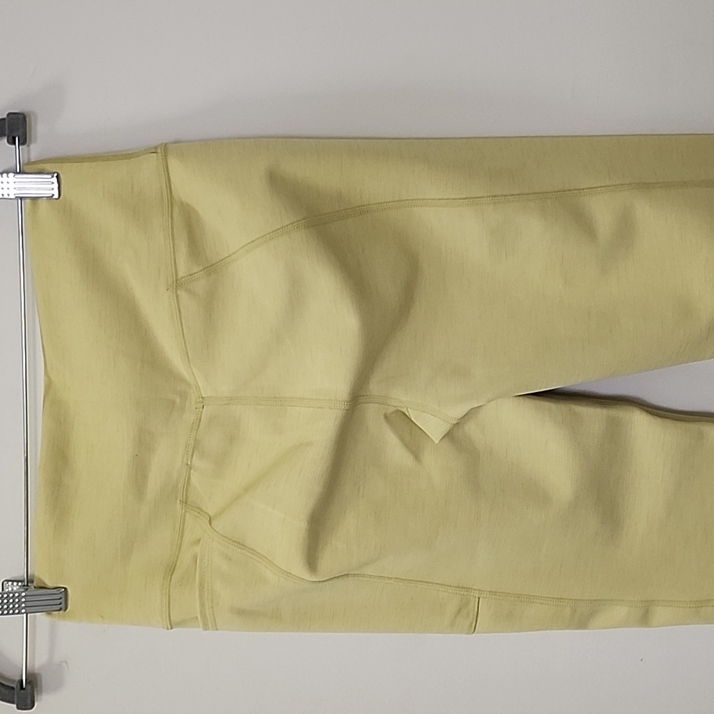 Sweaty Betty Super Sculpt 7/8 Length Leggings yellow Green Size Medium - Picture 8 of 16